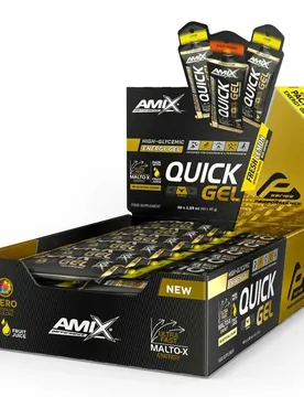 Boîte De Gels énergétiques Quick Citron 45g 40 Unités - Amix - FashionsVida