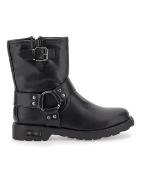 Stivaletti Neri con Dettagli Borchiati 1215 36 - ME & ME - FashionsVida