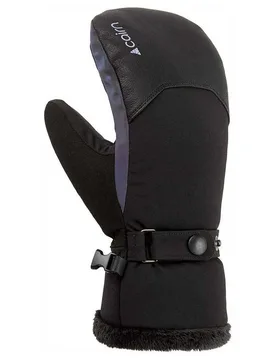 Moufles Elena F In Pure R Black / Holographic 6 Homme - Cairn - FashionsVida