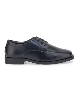 Scarpe Stringate Nere In Vera Pelle 01 40 - MAX DILLAN - FashionsVida