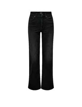 Jeans Wide Leg ONLMADISON negro XL/L30 - Only - FashionsVida