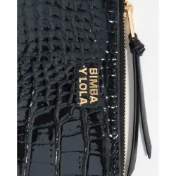 Cartera grabado cocodrilo