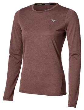 Maglietta A Maniche Lunghe Core Impulse Pepper Corn S - Mizuno - FashionsVida