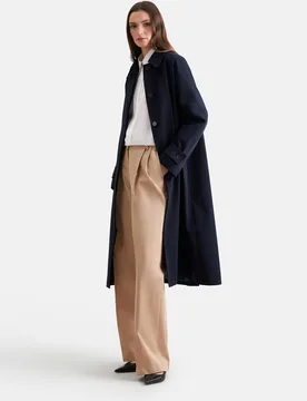 Carcoat aus Baumwolltwill Blau 42 - Seidensticker - FashionsVida