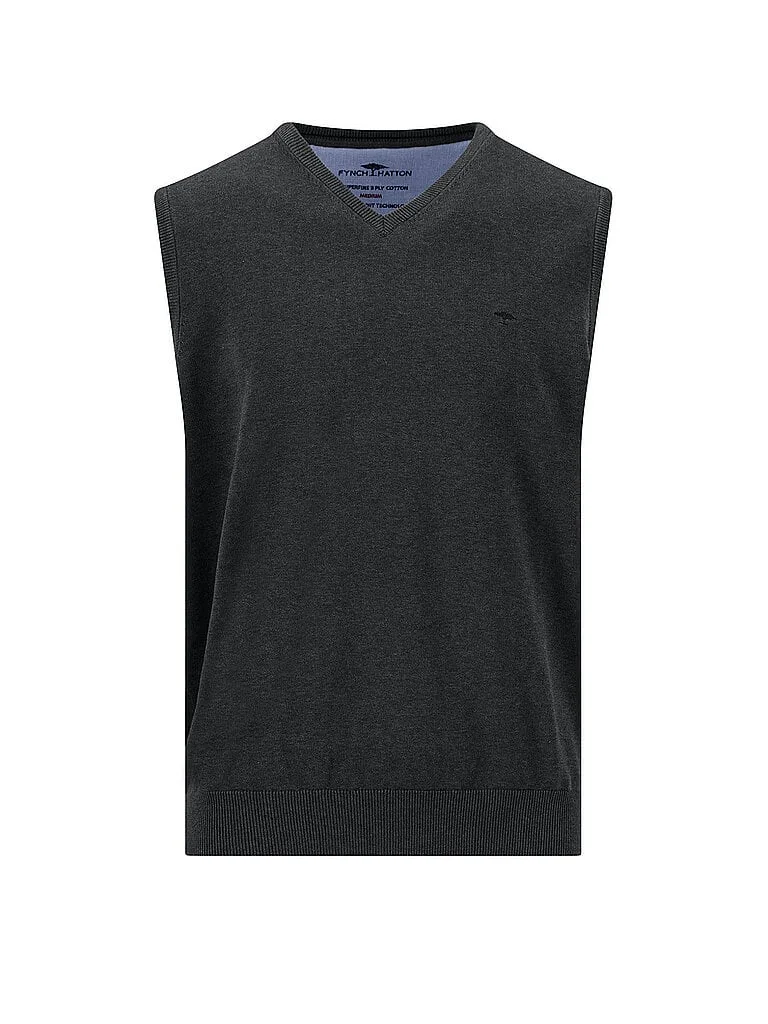 Pullunder schwarz L Herren - FYNCH-HATTON - FashionsVida