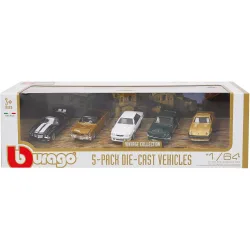Set 5 Coche Metal 1:64 Multilicencia