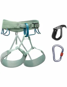 Pack harnais - W Momentum Harnss Pilot Package - Taille XL - Vert - Black diamond - FashionsVida