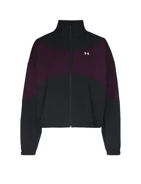 Giacca con cappuccio da donna Rival Woven viola L - Under armour - FashionsVida