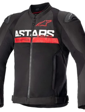 Giacca Moto Traforata SMX AIR Rosso Nero taglia S - Alpinestars - FashionsVida