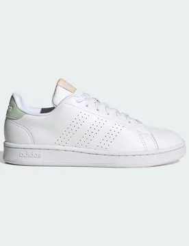 Scarpe Advantage 38 Cloud White / Cloud White / Linen Green - Adidas - FashionsVida