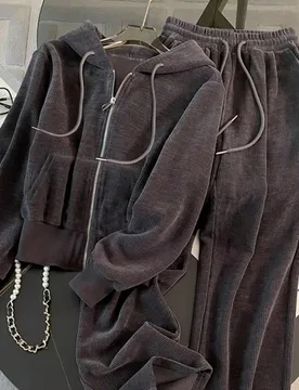 Set de 2 sudaderas con capucha con cremallera y estilo deportivo para uso diario XS - Shein - FashionsVida