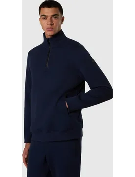 Sudadera de hombre técnica algodón y poliéster half zip - North Sails - FashionsVida