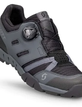 Scarpe Mtb Sport Crus-r Boa Plus Dark Grey / Black - Scott - FashionsVida