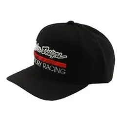 Troy Designs Cappellino Con Visiera Factory Racing Curved Bill Black / Red