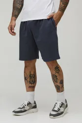 Herren Lockere Waffel-Shorts Charcoal Größe XS