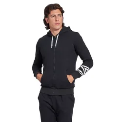 Sweat-shirt à Zip Fw Terrace Black S Homme