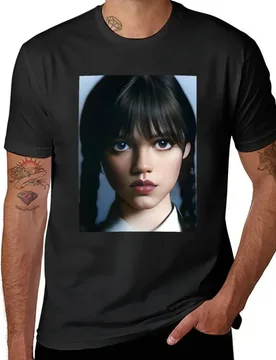 New Merlina Paint T-Shirt blank t shirts Aesthetic clothing sports fan t-shirts T-shirt for a boy big and tall t shirts for men - Aliexpress - FashionsVida