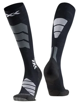 Chaussettes Ski Expert Silk Merino Otc X Black / Light Grey EU 45-47 Homme - X-SOCKS - FashionsVida