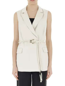 Blazer smanicato LIU JEANS BEIGE 42 - Liu jo - FashionsVida