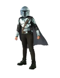Klassisches The Mandalorian-Kinderkostüm grau-braun