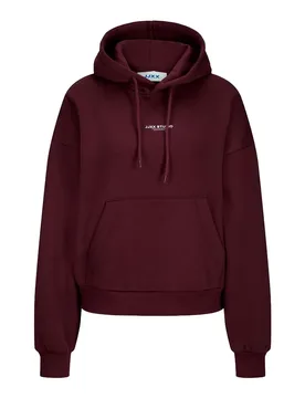 Sweat à Capuche Studio Vesterbro Relax Jjxx Winetasting / Bright White Jjxx Studio L - Jack & jones - FashionsVida
