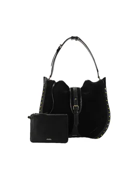 Bolso de piel - Hobo Bag OSKAN HOBOSOFT negro - Isabel marant - FashionsVida