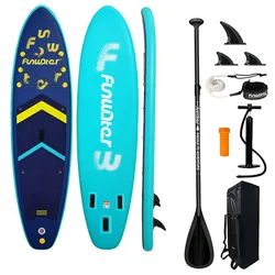 Ensemble De Paddle Surf Gonflable Supfw71a Blue One Size unisex