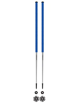Skitourenstöcke – Unisex – Les Bâtons d'Alain – 2026 Abysse Größe 135 cm Navy blau - Les batons d'Alain - FashionsVida