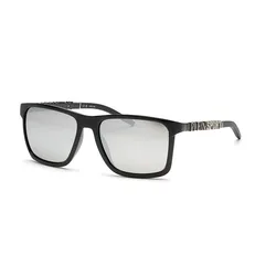 Sport Occhiali Da Sole Polarizzati Skyblade 58 Mm Total Shiny Black Smoke/Mirror Silver/CAT3P