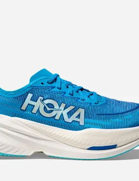 Men's Mach X 2 Road Running Shoes in Skyward Blue/Electric Cobalt, Size 10 - HOKA - FashionsVida