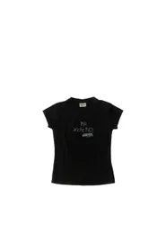 T-shirt girocollo NERO 12
