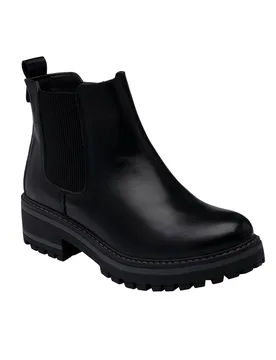 Women's Black 'Prescott' Ankle Boots Size: 6 - Black - Size: 6 - Lotus - FashionsVida