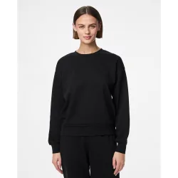 Sudadera de mujer con cuello redondo y manga larga