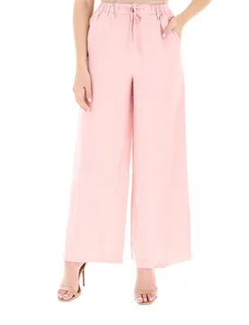 SUN68 Pantalone misto lino ROSA S - Sun68 - FashionsVida