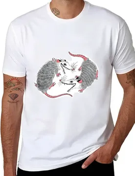 Double Possums T-Shirt cotton tshirt 100% man graphic t shirt T-Shirt - Aliexpress - FashionsVida