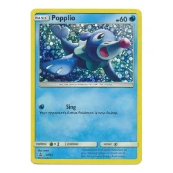 Pokemon Sun & Moon Promo SM003 Popplio (Sequin Holo Promo)