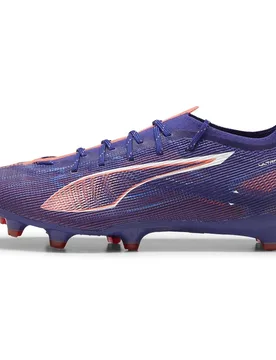 Chaussures De Football Ultra 5 Pro Fg/ag Lapis Lazuli / White / Sunset Glow EU 43 - Puma - FashionsVida