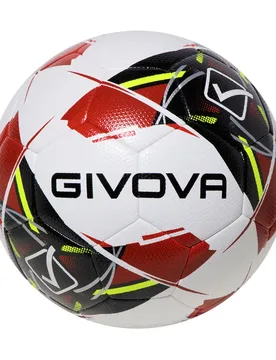 Ballon De Football Match New Maya Red / Black 4 unisex - Givova - FashionsVida