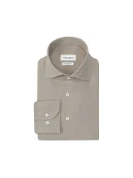 Leinenhemd olive 45 herren