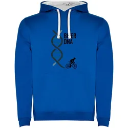 Sweat à Capuche Biker Dna Two-colour