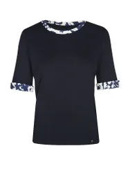 Marc Cain T-shirt bleu marine 36