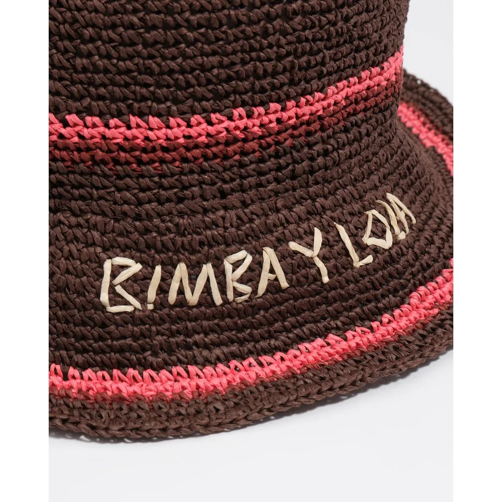 Gorro efecto rafia con franjas - Bimba y Lola - FashionsVida