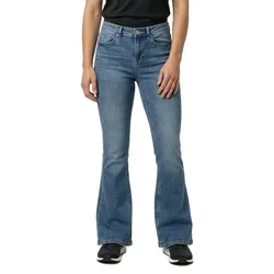 Jeans Flash Flared Petite Medium Blue Denim XS