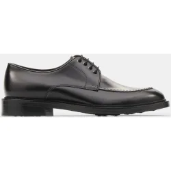 Zapato blucher mocasín noruego de hombre piel