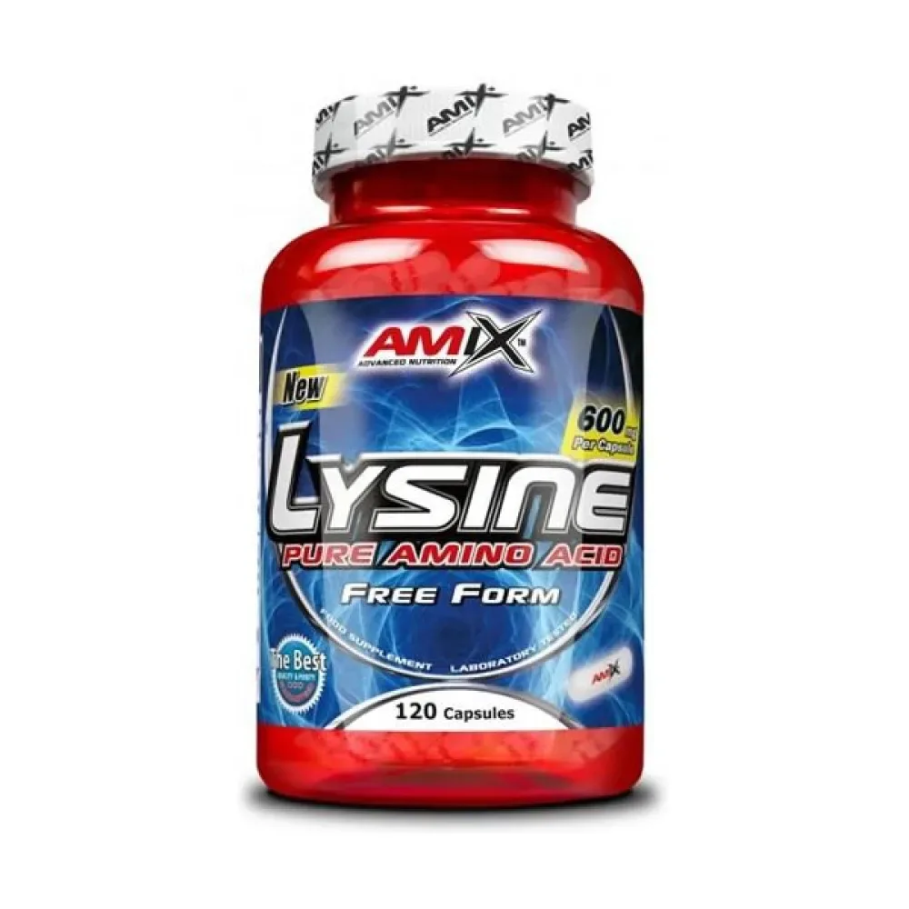 Capsules Lysine 600mg 120 Unités - Amix - FashionsVida