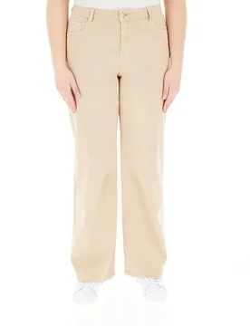 Pantalone in cotone BEIGE 52 - ELENA MIRO' - FashionsVida