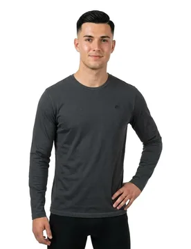 T-shirt à Manches Longues Classic Essential Eclipse Navy 2XL - Superdry - FashionsVida