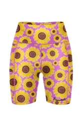 Womens Chase The Sun Fitted Shorts - - Size: S