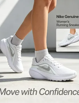Nike Genuine Women’s White Running Shoes Lightweight Breathable Cushioned Sneakers Outdoor Walking Jogging Casual Shoes - Aliexpress - FashionsVida