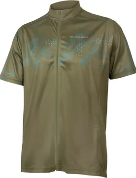 Hummvee ray maillot manga corta hombre Verde (M) - Endura - FashionsVida